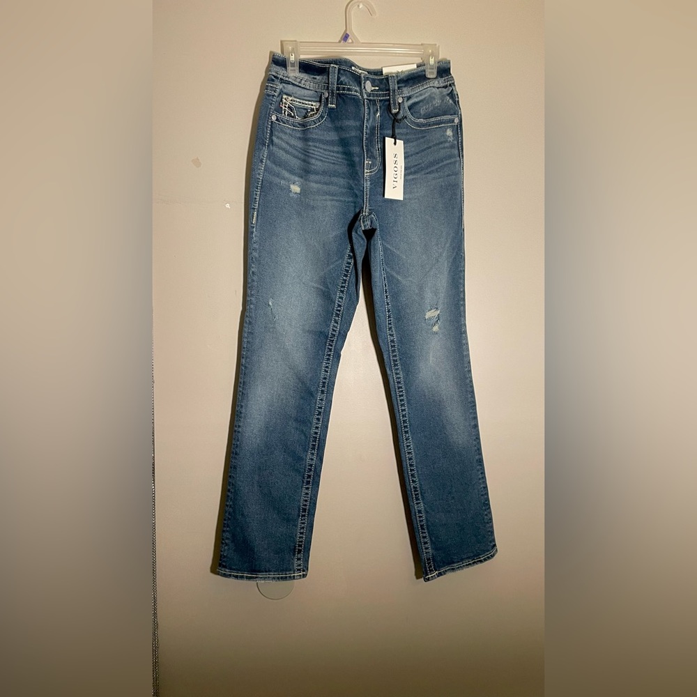 Women’s Vigoss Heritage Fit Straight Denim Jeans🤠